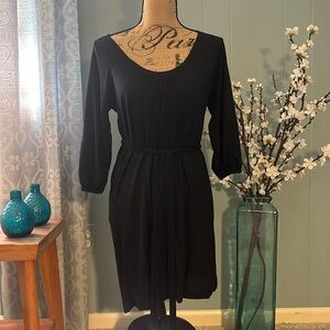 Karoo by Mark Eisen Black Soft Knit Little Black Dress